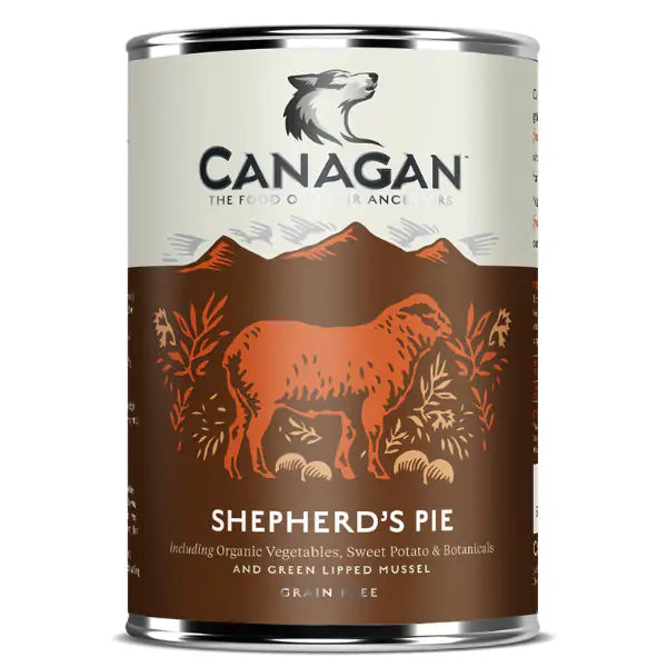 Canagan for Dogs Adult  All Breeds Grain Free Bocconi 400 gr  Pasticcio del pastore-Agnello bauzaarit.myshopify.com