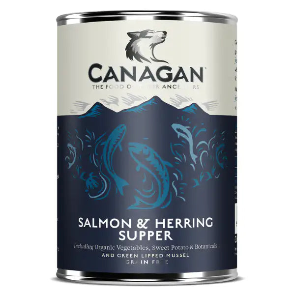 Canagan for Dogs Adult  All Breeds Grain Free Bocconi 400 gr  Salmone e aringhe bauzaarit.myshopify.com