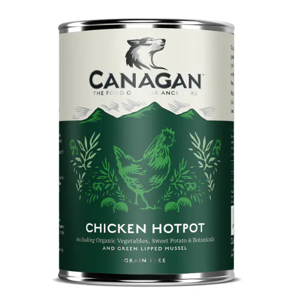 Canagan for Dogs Adult  All Breeds Grain Free Bocconi 400 gr  Spezzatino di pollo bauzaarit.myshopify.com