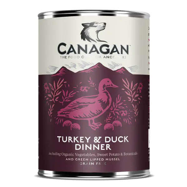 Canagan for Dogs Adult  All Breeds Grain Free Bocconi 400 gr  Tacchino e anatra bauzaarit.myshopify.com