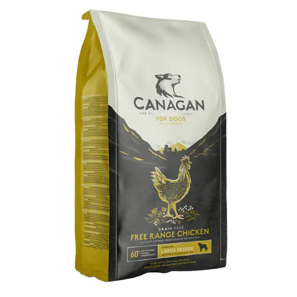Canagan for Dogs Adult Large Breeds Grain Free Pollo ruspante  12 Kg bauzaarit.myshopify.com