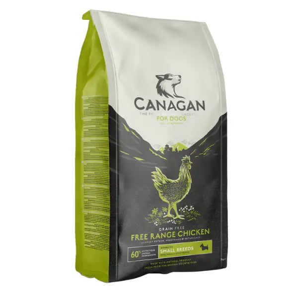 Canagan for Dogs Adult  Small Breeds Grain Free Pollo ruspante  2 Kg bauzaarit.myshopify.com