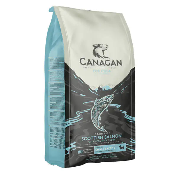 Canagan for Dogs Adult Small Breeds Grain Free Skin&Coat Salmone scozzese  6 Kg bauzaarit.myshopify.com