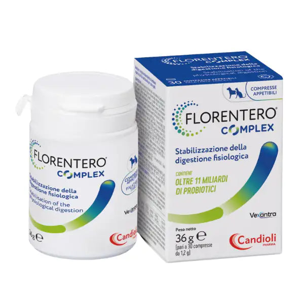 Candioli Florentero Complex Mangime complementare in compresse  Confezione da 30 compresse bauzaarit.myshopify.com