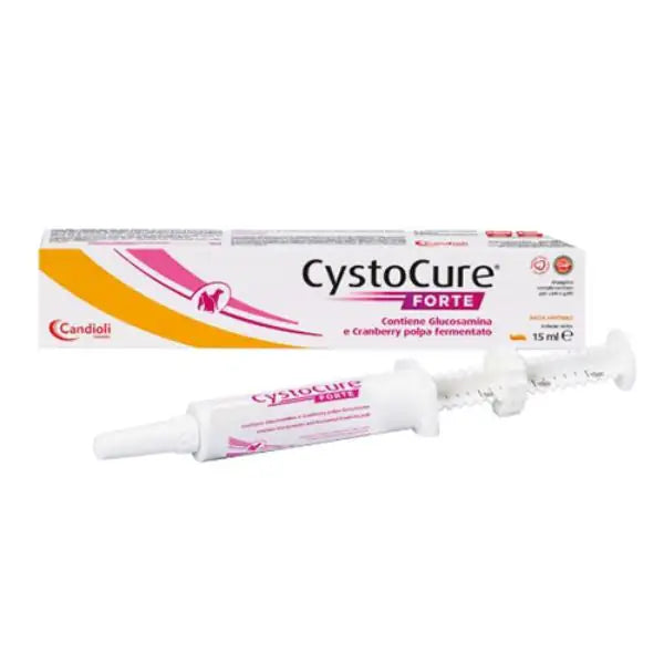 Candioli Pharma Cystocure Forte Pasta appetibile in siringa   bauzaarit.myshopify.com