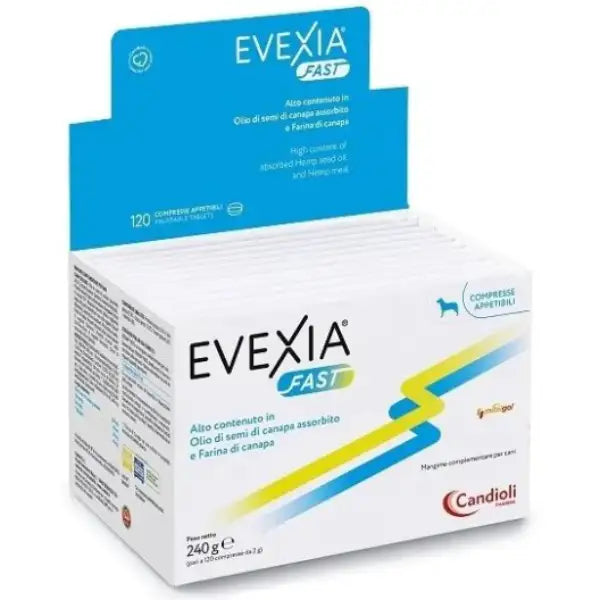 Candioli Pharma Evexia Fast Supporto articolare Compresse per cani  120 compresse Bauzaar.it