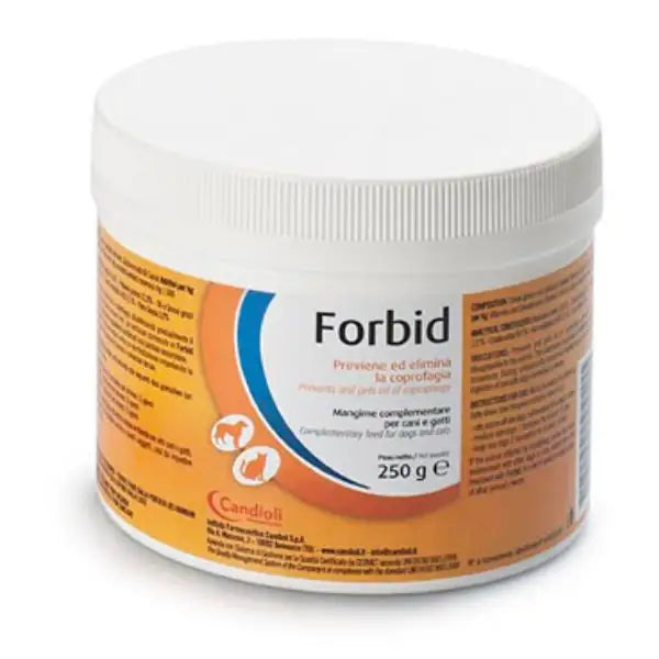 Candioli Pharma Forbid anti-coprofagia  50 gr bauzaarit.myshopify.com