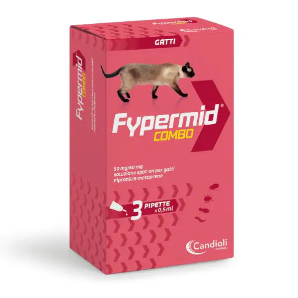 Candioli Pharma Fypermid Combo Protezione Spot-On gatto  3 pipette bauzaarit.myshopify.com