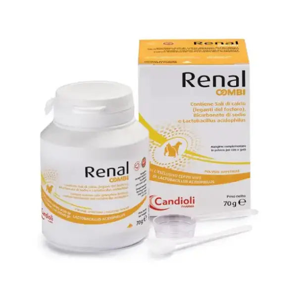 Candioli Pharma Renal Combi supporto renale in polvere  70 gr bauzaarit.myshopify.com