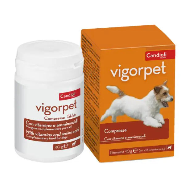 Candioli Pharma Vigorpet Cani Supporto vitaminico Compresse   Bauzaar.it