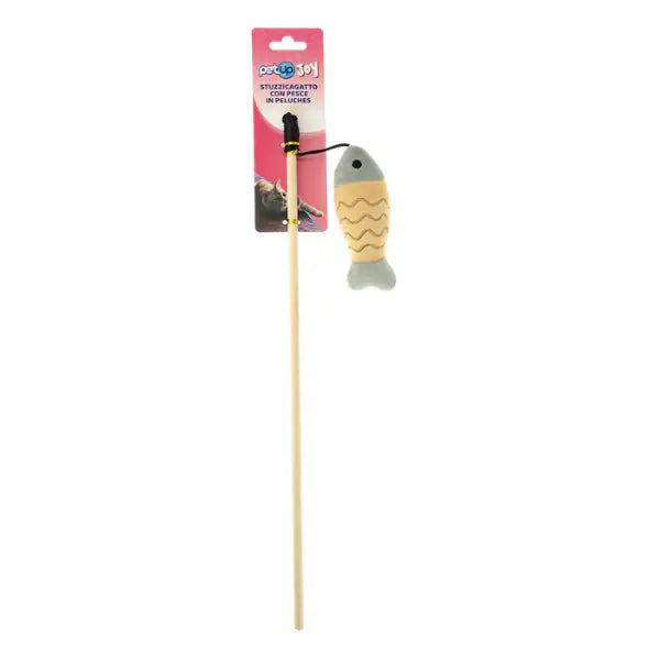 Cannetta gioco per gatti Stuzzigatto PetUp Joy  Pesciolino bauzaarit.myshopify.com
