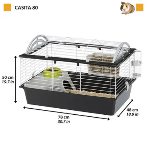 Casita Gabbia Bianca Ferplast   bauzaarit.myshopify.com