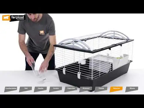 Casita Gabbia Bianca Ferplast   bauzaarit.myshopify.com
