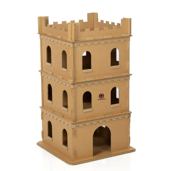 Castello in cartone CatCastle CanadianCat   bauzaarit.myshopify.com