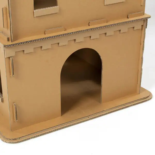 Castello in cartone CatCastle CanadianCat   bauzaarit.myshopify.com