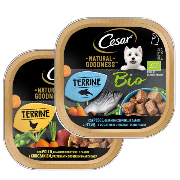 Cesar Dog Natural Goodness Terrine Bio 100 gr   bauzaarit.myshopify.com