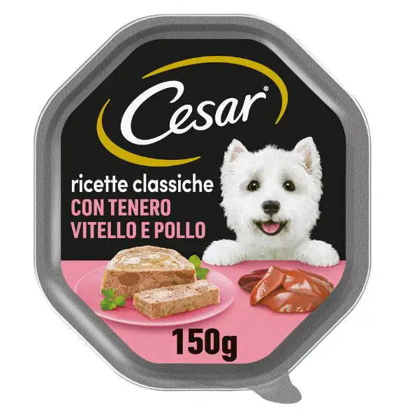 Cesar Ricette Classiche 150gr  Vitello e Pollo bauzaarit.myshopify.com