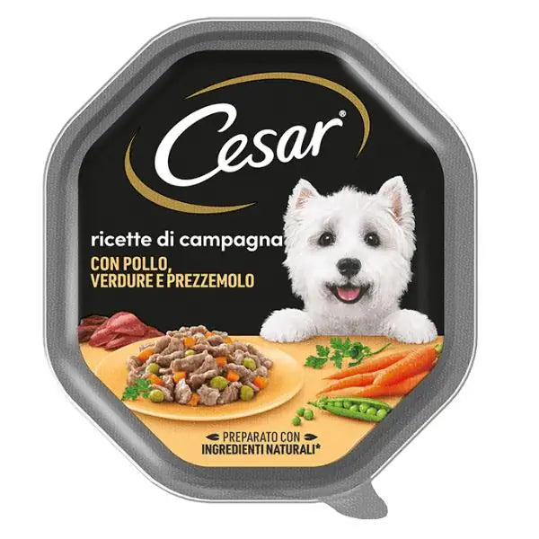 Cesar Ricette di Campagna 150gr  Pollo e verdure bauzaarit.myshopify.com