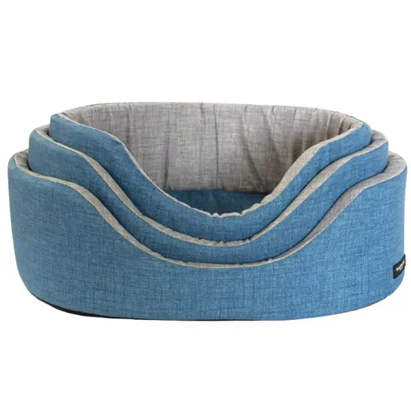 Cesta Ovale sfoderabile Eco Nasonero  Blu - 3a misura: 52 x 38 cm bauzaarit.myshopify.com