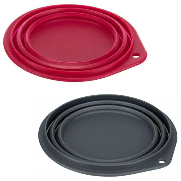 Ciotola da viaggio pieghevole in silicone Trixie   bauzaarit.myshopify.com