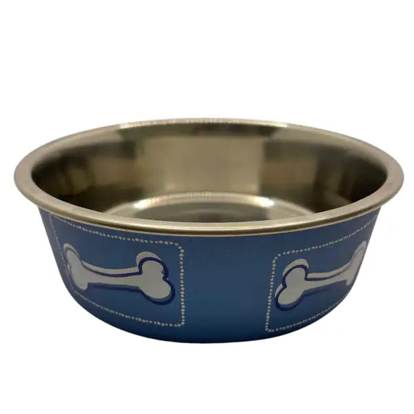 Ciotola in acciaio con fondo antiscivolo Osso PetUp  Diametro 13 cm bauzaarit.myshopify.com