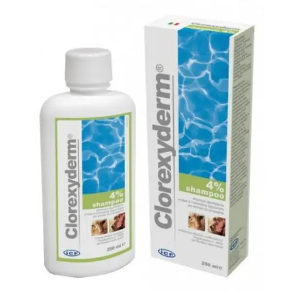 Clorexyderm Shampoo disinfettante 4% ICF  250 ml bauzaarit.myshopify.com