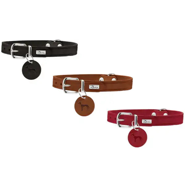 Collare Aalborg in cuoio di bovino Hunter   bauzaarit.myshopify.com