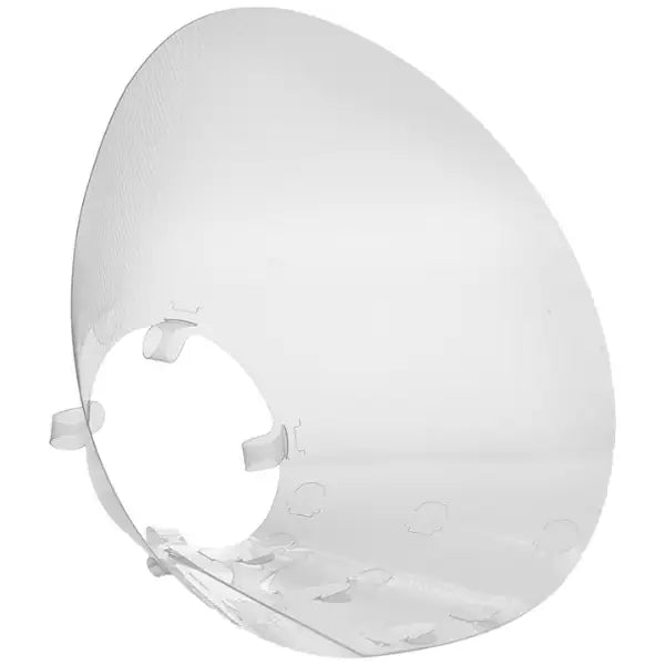 Collare elisabettiano trasparente con chiusura Clic PetUp   bauzaarit.myshopify.com
