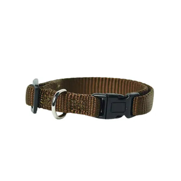 Collare in nylon regolabile a sgancio PetUp  Marrone - 20-30 cm x 1,2 cm bauzaarit.myshopify.com