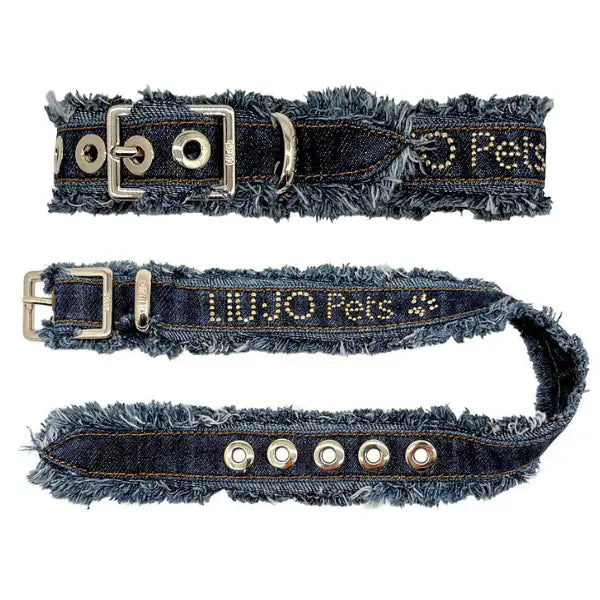 Collare per cani Denim in jeans Liu Jo Pets   Bauzaar.it