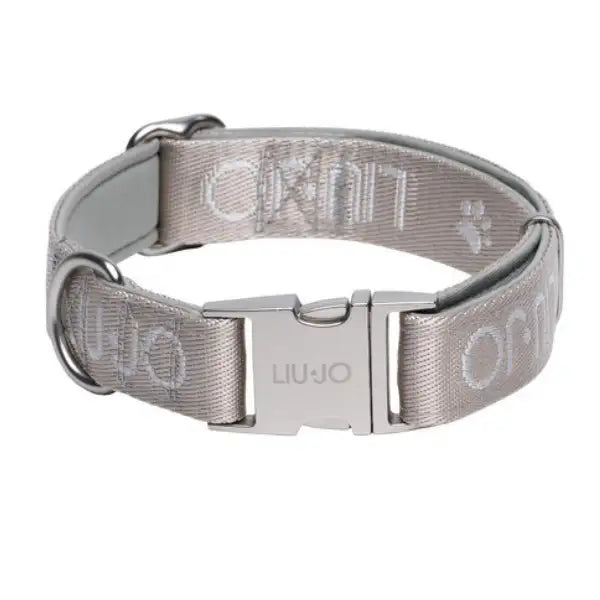 Collare regolabile per cani Jacquard  Liu Jo Pets  Caramel - Taglia M-L: 24-36 cm Bauzaar.it