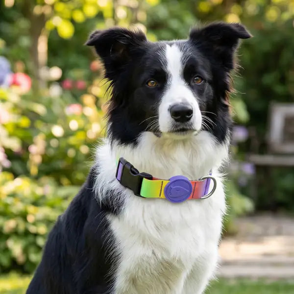 Collare regolabile per cani in raso Intense Spring Blossom Morso   Bauzaar.it