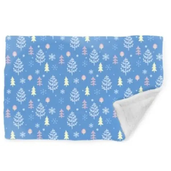 Coperta natalizia in plaid Super Soft Record   bauzaarit.myshopify.com