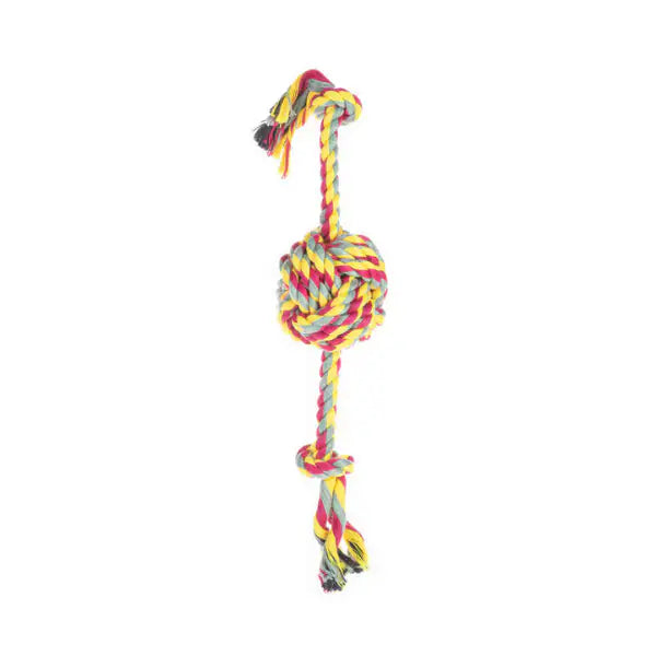 Corda con palla per cani Cotonosso Centro Palla PetUp   bauzaarit.myshopify.com