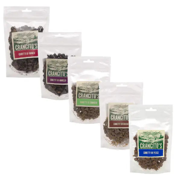 Crancito's snack naturale Dog Adult Cubetti   bauzaarit.myshopify.com