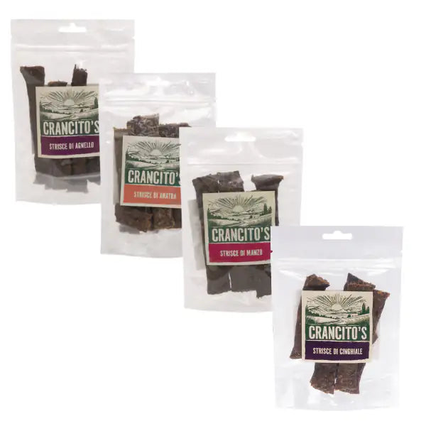 Crancito's snack naturale Dog Adult Strisce   bauzaarit.myshopify.com