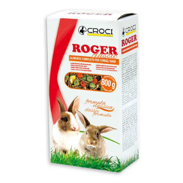 Croci Rabbit Roger Classic alimento Conigli Nani   bauzaarit.myshopify.com