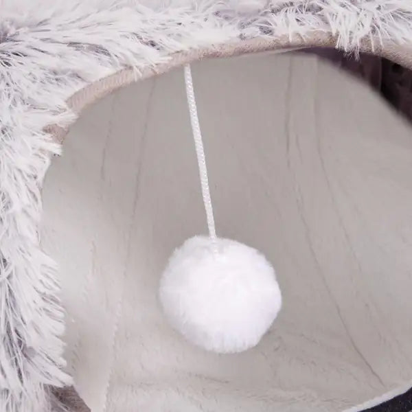 Cuccia Tunnel per gatti componibile in peluche Otis CanadianCat   bauzaarit.myshopify.com