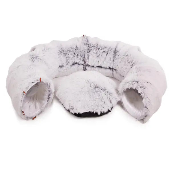 Cuccia Tunnel per gatti componibile in peluche Otis CanadianCat   bauzaarit.myshopify.com