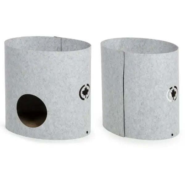 Cuccia a 2 piani con tiragraffi per gatti integrato Torre Owen CanadianCat   bauzaarit.myshopify.com