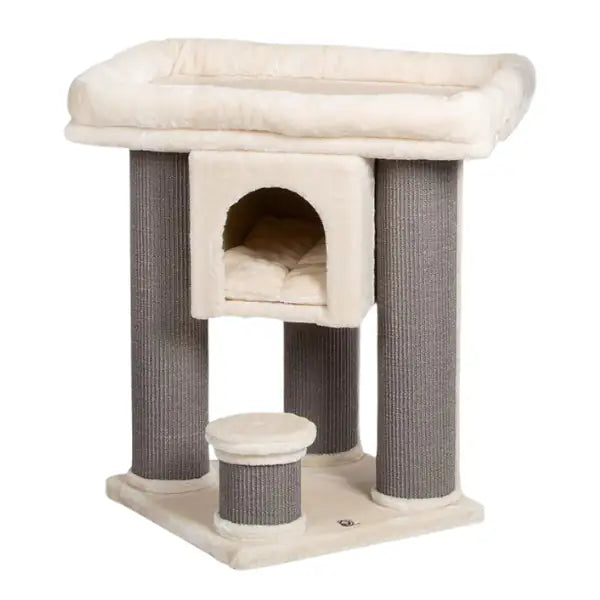 Cuccia con tiragraffi integrato in sisal Calgary CanadianCat   bauzaarit.myshopify.com