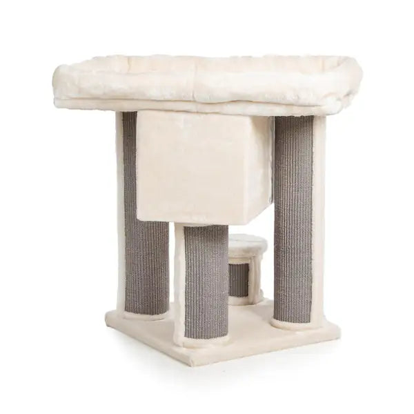 Cuccia con tiragraffi integrato in sisal Calgary CanadianCat   bauzaarit.myshopify.com