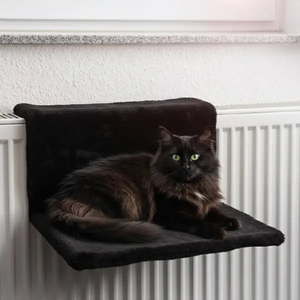 Cuccia da termosifone dritta in peluche per gatti CanadianCat   bauzaarit.myshopify.com