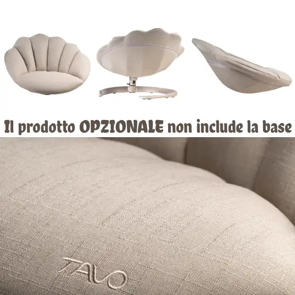 Cuccia oscillante rialzata per animali domestici Shell Tavo   Bauzaar.it