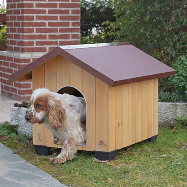 Cuccia per cani da esterno in legno Domus Ferplast   bauzaarit.myshopify.com