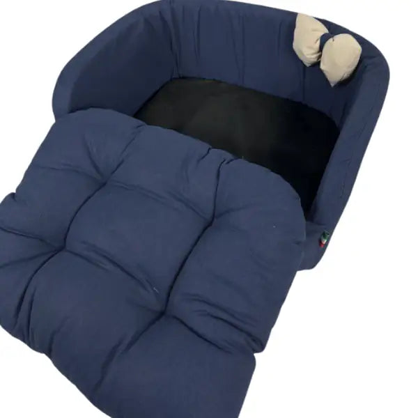 Cuccia per cani da interno Solid Blu Fabotex   bauzaarit.myshopify.com