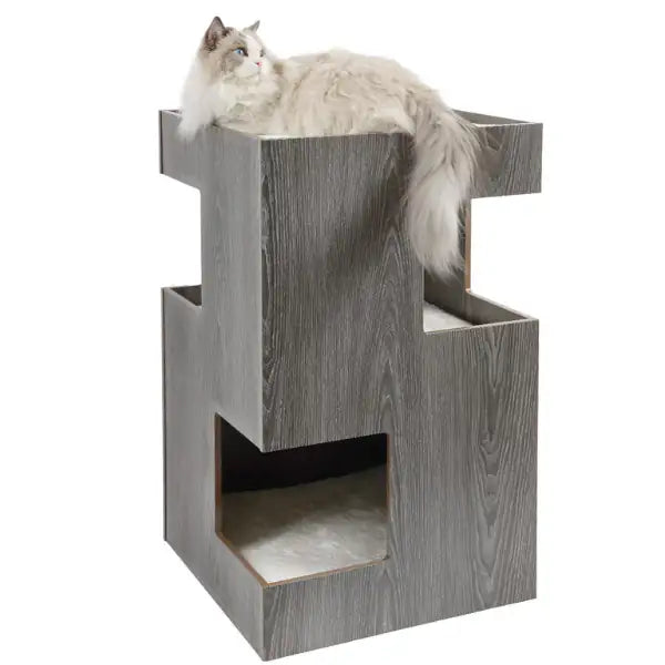 Cuccia per gatti a tre piani Castle Design CanadianCat   bauzaarit.myshopify.com