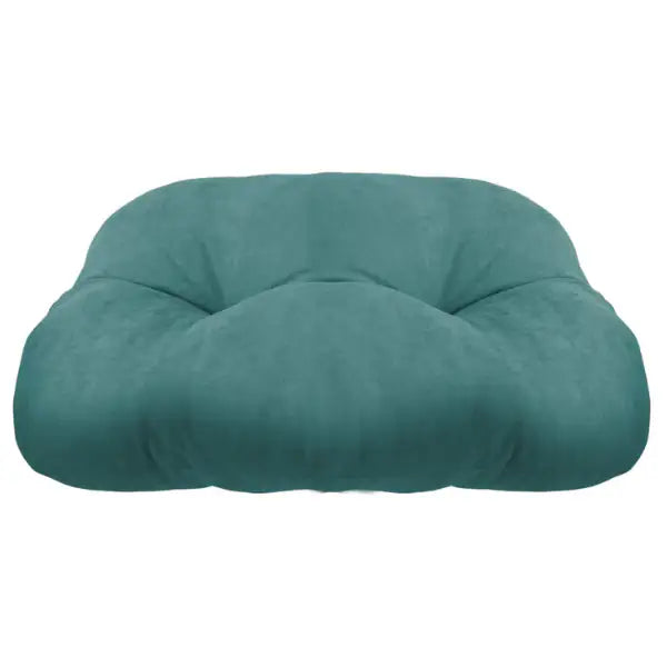 Cuscino ovale tessuto vellutato EveryDay Ferribiella  Petrolio - medium: 70 x 45 cm bauzaarit.myshopify.com