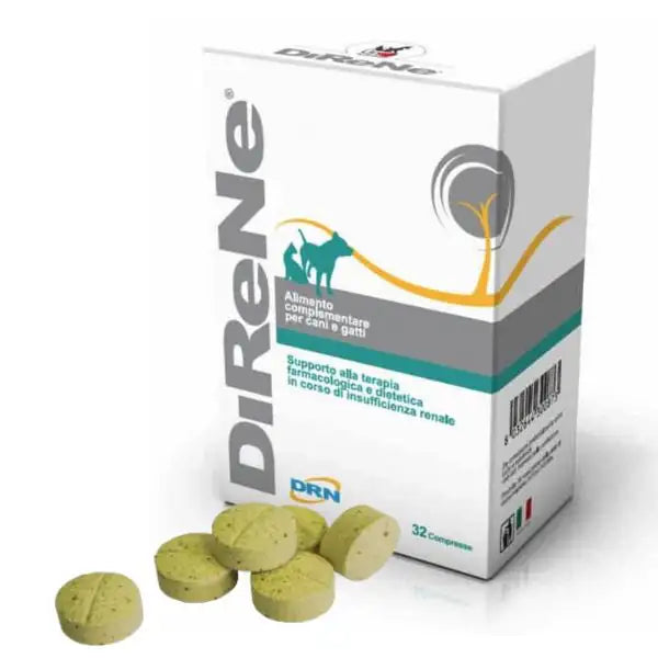 DRN Direne alimento complementare cane e gatto  32 compresse bauzaarit.myshopify.com