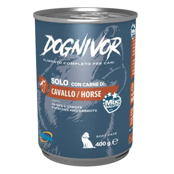 DRN Dognivor Adult Patè Monoproteico 400 gr  Cavallo bauzaarit.myshopify.com